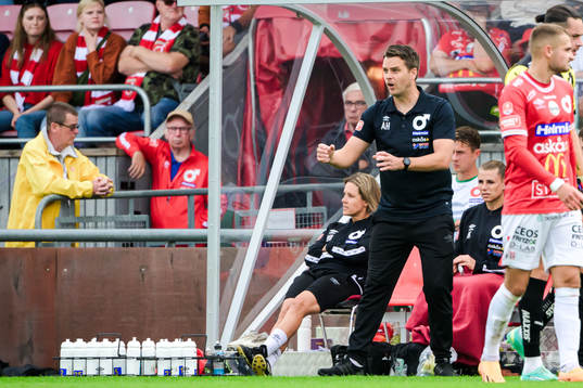 Degerfors tränare Andreas Holmberg