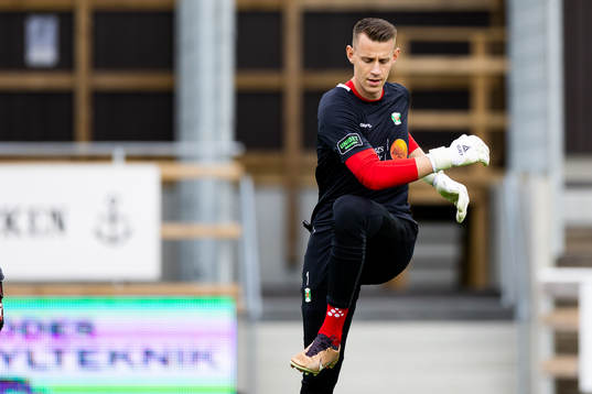 Varbergs målvakt David Olsson
