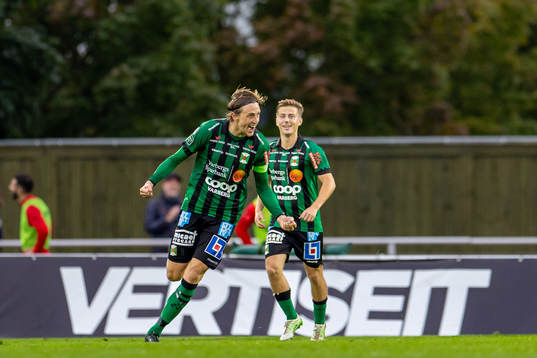 Varbergs Joakim Lindner jublar