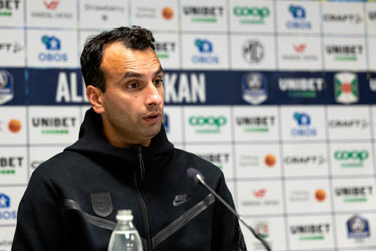 Brommapojkarnas tränare Andreas Engelmark