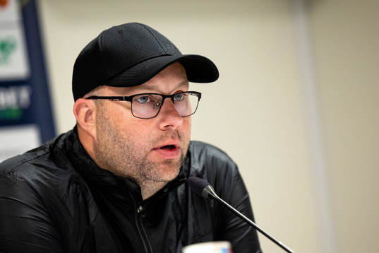 Varbergs tränare Martin Skogman