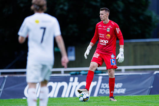 Varbergs målvakt David Olsson