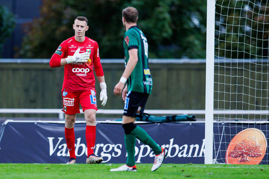 Varbergs målvakt David Olsson