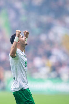 Hammarbys Viktor Djukanovic jublar