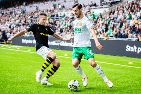 s Dino Besirovic och Hammarbys Adi Nalic