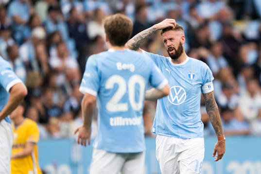 Malmö FFs Pontus Jansson deppar