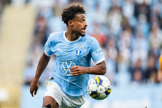 Malmö FFs Joseph Ceesay jublar