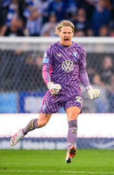 Malmö FFs Johan Dahlin jublar