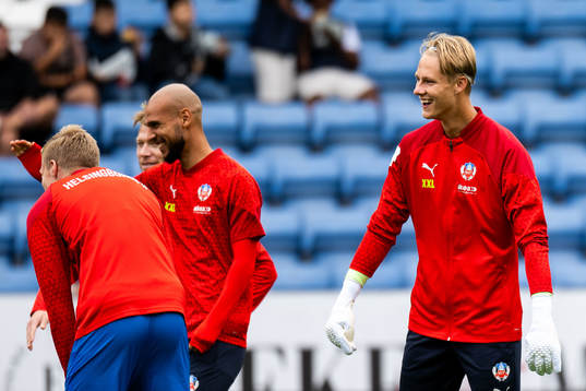 Helsingborgs målvakt Niklas Kjær Andersson