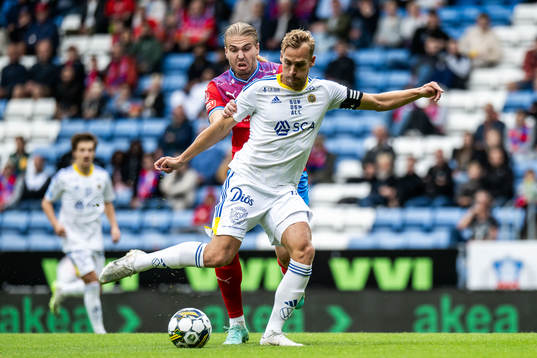 Helsingborgs Charlie Weberg och GIF Sundsvalls Pontus