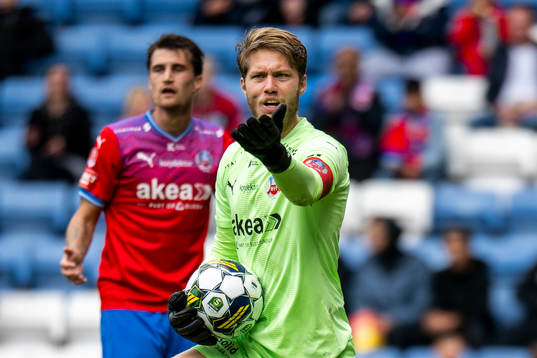 Helsingborgs målvakt Kalle Joelsson