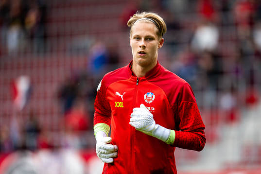Helsingborgs målvakt Niklas Kjær Andersson