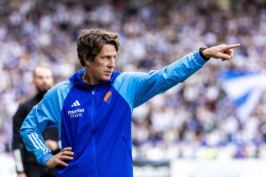 Djurgårdens tränare Thomas Lagerlöf