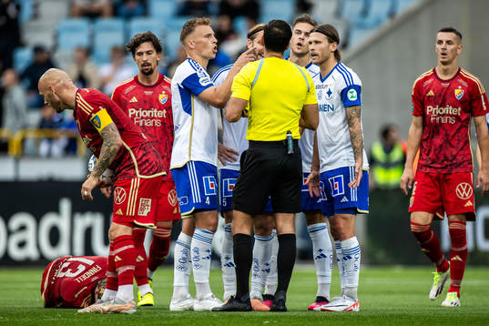 IFK Norrköpings Marco Lund Nielsen och Arnor Traustason