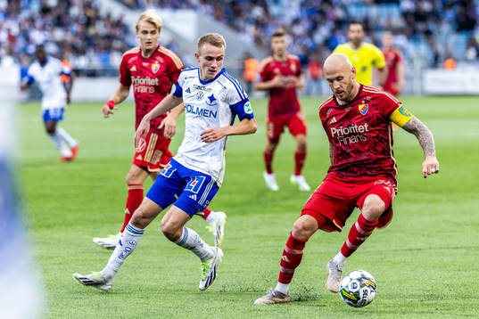 IFK Norrköpings Victor Stange Lind och Djurgårdens Magnus