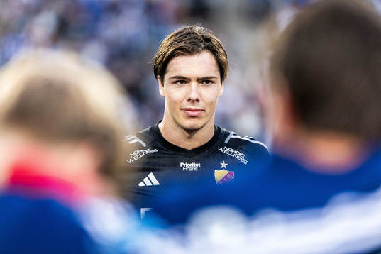 Djurgårdens målvakt Jacob Widell Zetterström