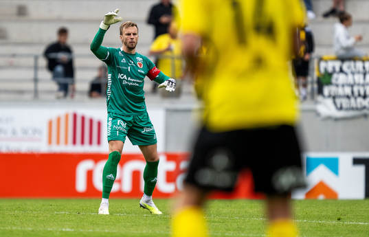 Kalmars målvakt Ricardo Friedrich