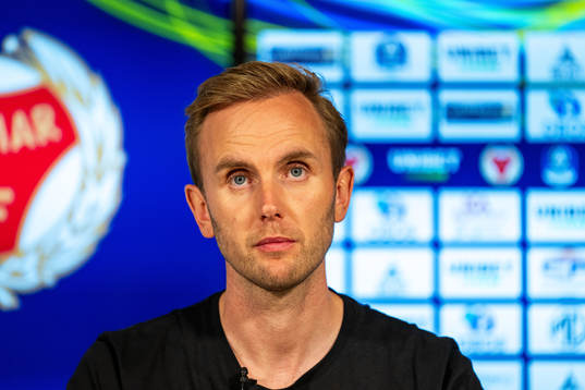 Kalmars tränare Henrik Jensen