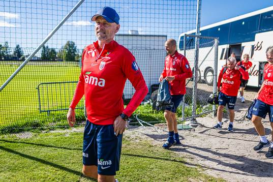 Ståle Solbakken, head coach of the Norwegian national