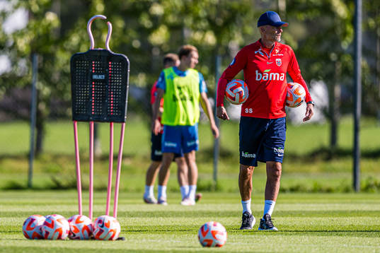Ståle Solbakken, head coach of the Norwegian national