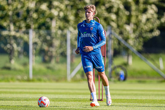 Jesper Daland of the Norwegian national football team