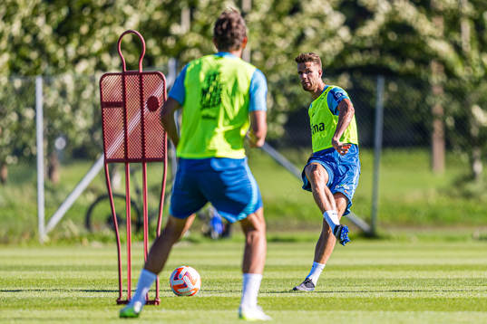 Kristoffer Ajer of the Norwegian national football team