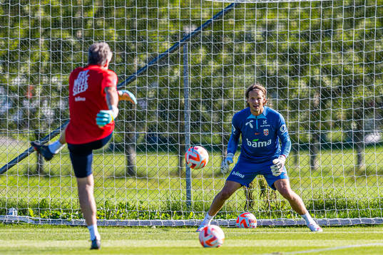 Ørjan Håskjold Nyland of the Norwegian national football