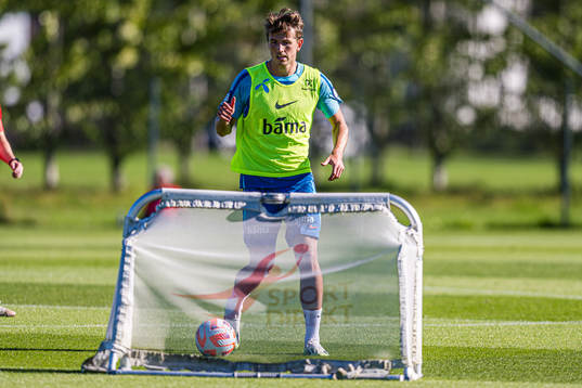 Sander Berge of the Norwegian national football team