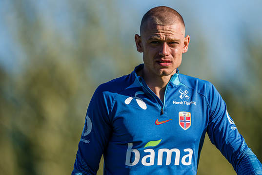 Julian Ryerson of the Norwegian national football team