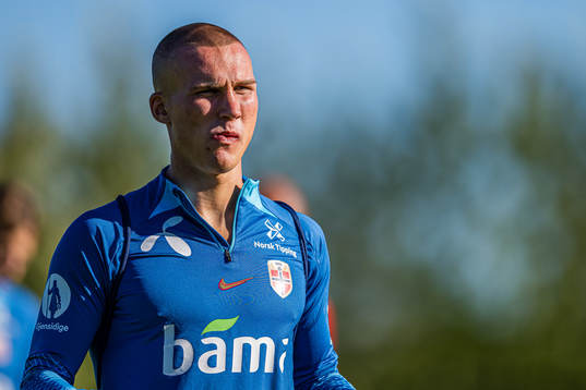 Leo Skiri Østigård of the Norwegian national football team