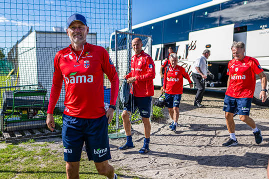 Ståle Solbakken, head coach of the Norwegian national