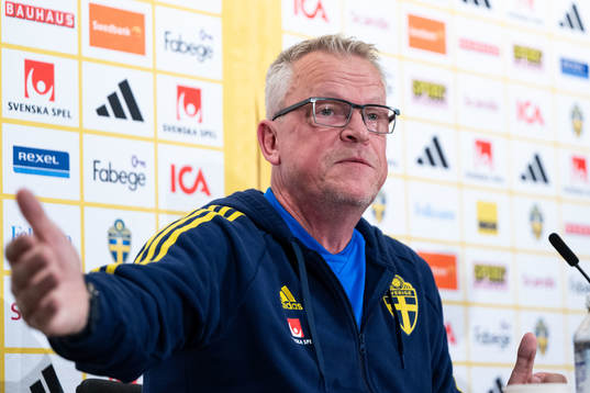 Janne Andersson, head coach of the Swedish national