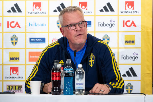 Janne Andersson, head coach of the Swedish national