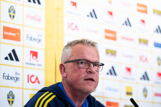 Janne Andersson, head coach of the Swedish national
