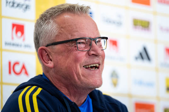 Janne Andersson, head coach of the Swedish national