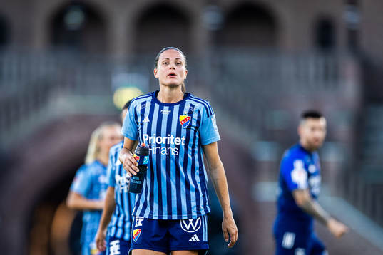 Djurgårdens Beata Kollmats deppar