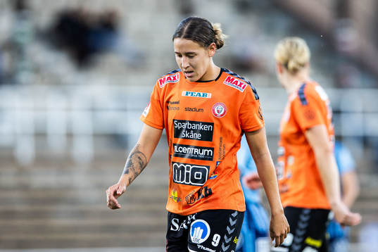 Kristianstads Tabitha Michelle Tindell deppar