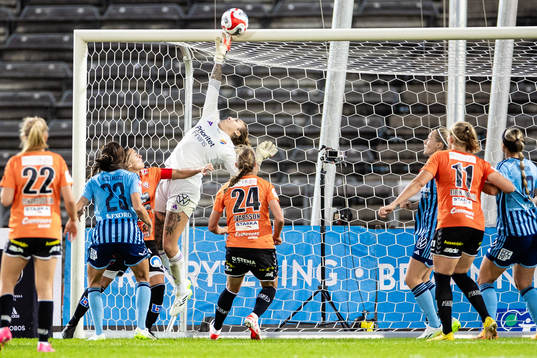 Djurgårdens målvakt Katelin Talbert