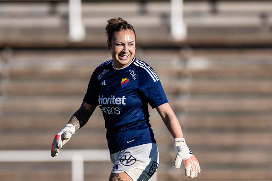 Djurgårdens målvakt Katelin Talbert