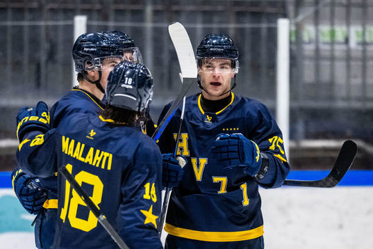 HV71s Radan Lenc jublar