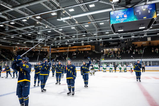 HV71s spelare tackar publiken
