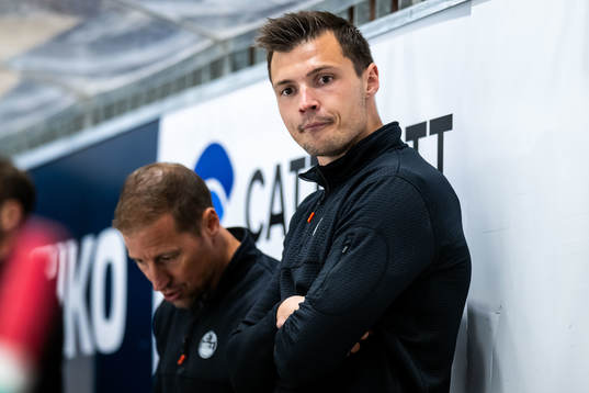 Rögles assisterande tränare Max Bohlin