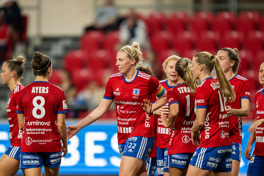 Vittsjös spelare jublar