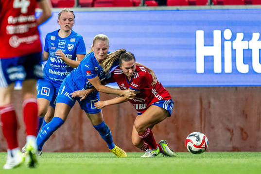Kalmars Wilma Finnman och Vittsjös Sarah Stratigakis