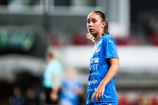 Kalmars Elin Hagström deppar