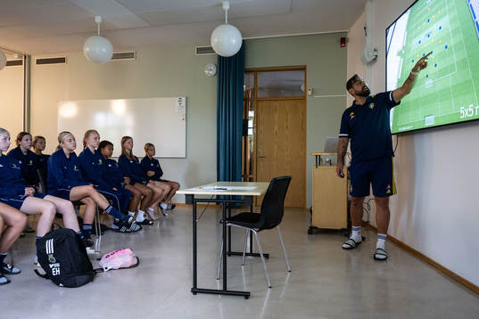 Spelare och ledare Claudio Pereyra