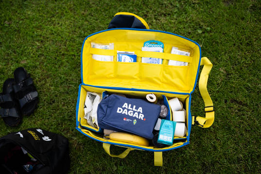 Ett mens-kit från projektet ”Alla dagar” i