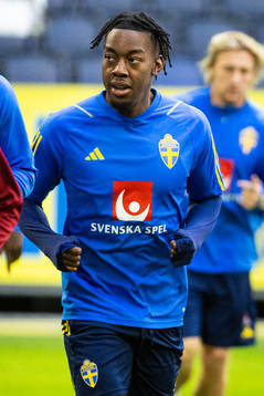 Anthony Elanga of Sweden