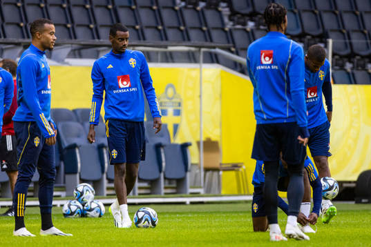 Alexander Isak of Sweden