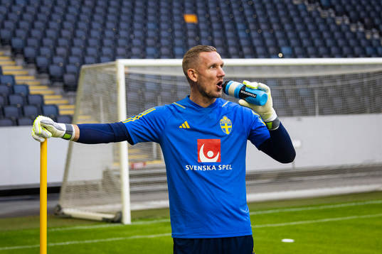 Robin Olsen of Sweden